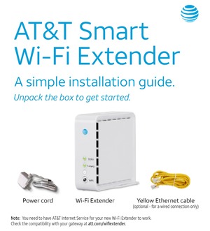 Install your AT&T Smart Wi-Fi Extender